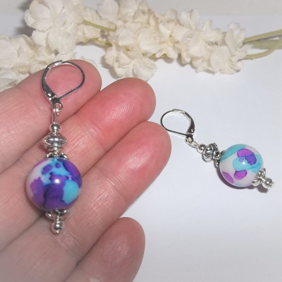 Earrings, Y2K Earrings, Colorful Earrings, Beaded Earring, Earring Set, NWT 7502 - Picture 6 of 6